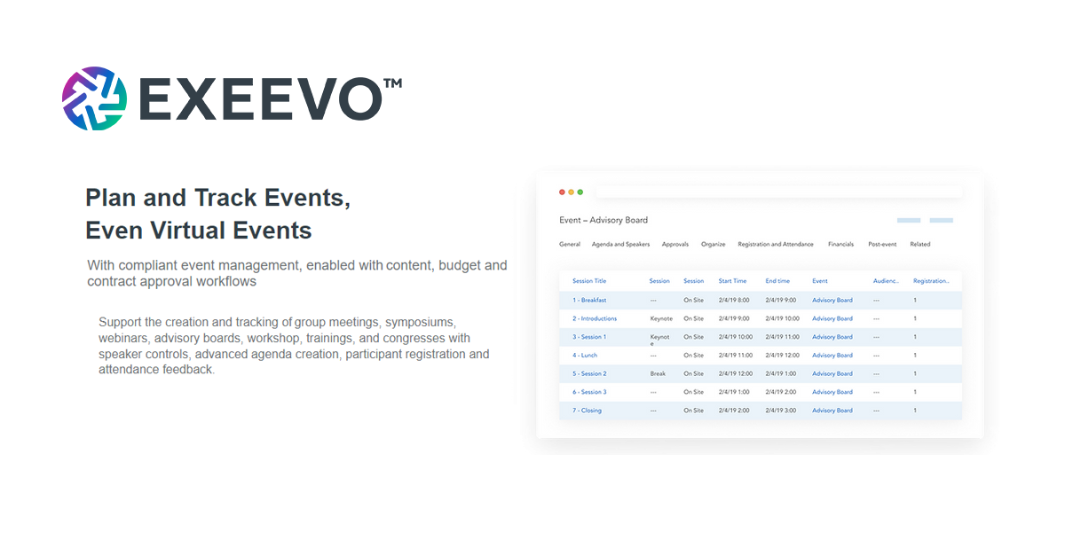 screenshot of Exeevo Omnipresence